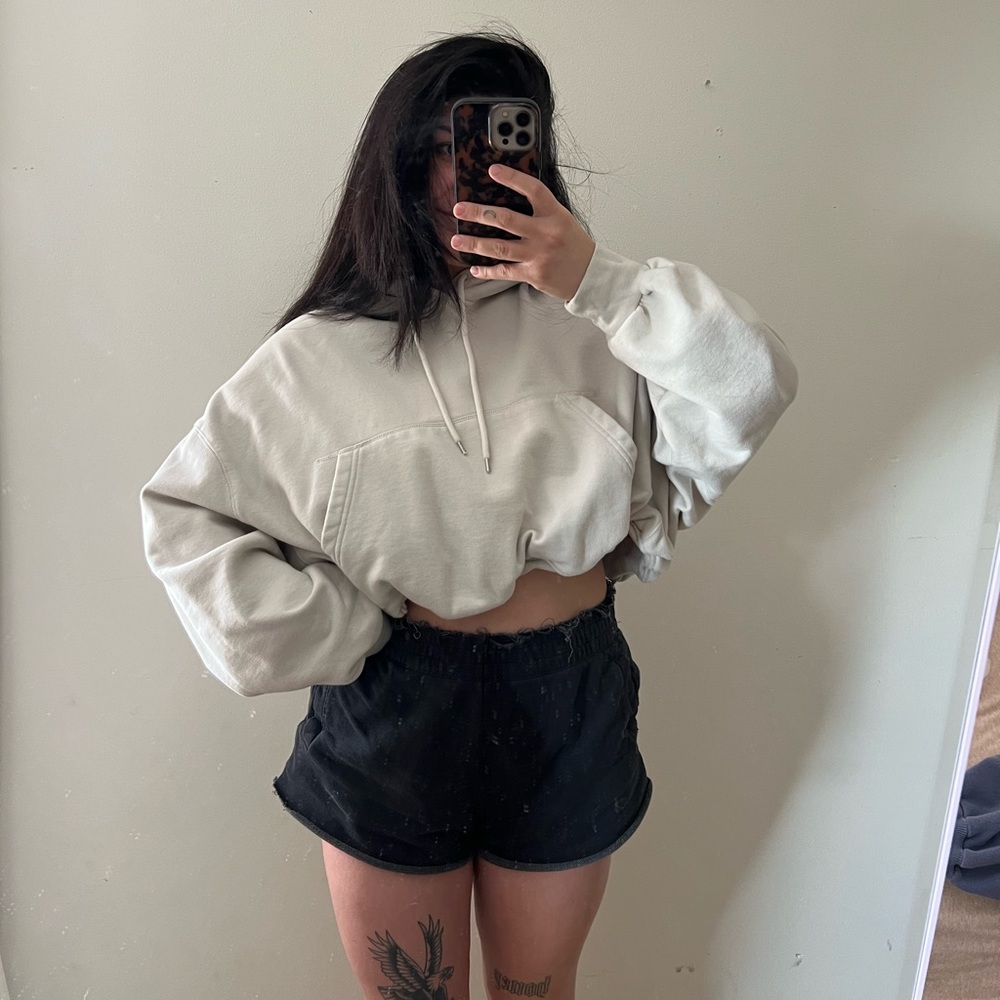 Gap cropped hoodie